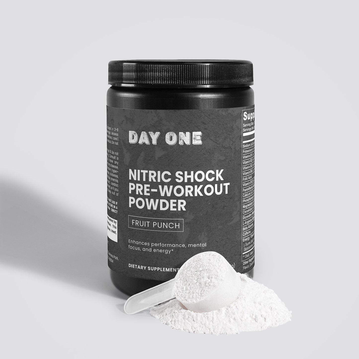 Nitric Shock Pre-Workout Powder (Fruit Punch)